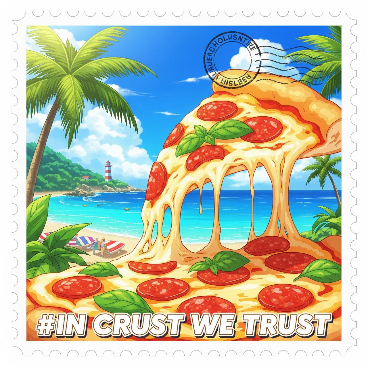 Pizza Coin Badge